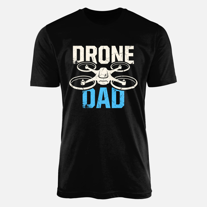 Camisetas: Pap&aacute; piloto de drones vintage