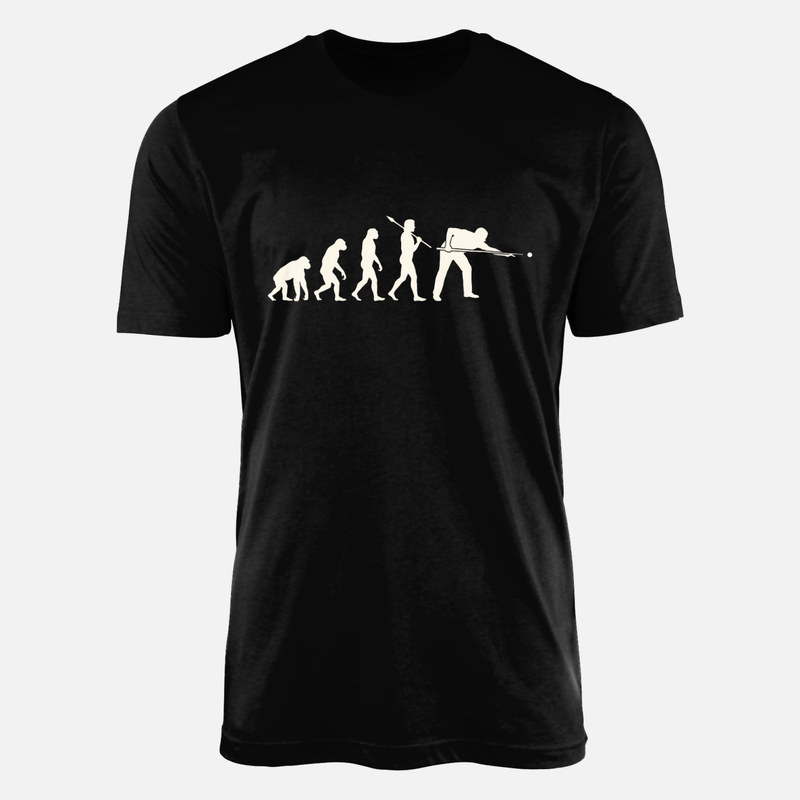 Camisetas: Evoluci&oacute;n del billar