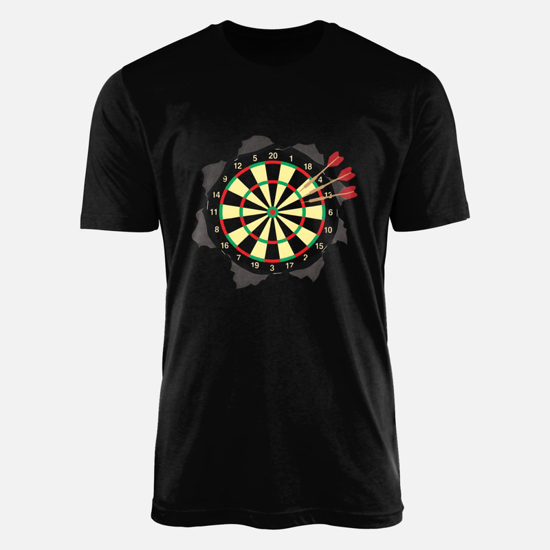 Camisetas: Diana de dardos con efecto rasgado