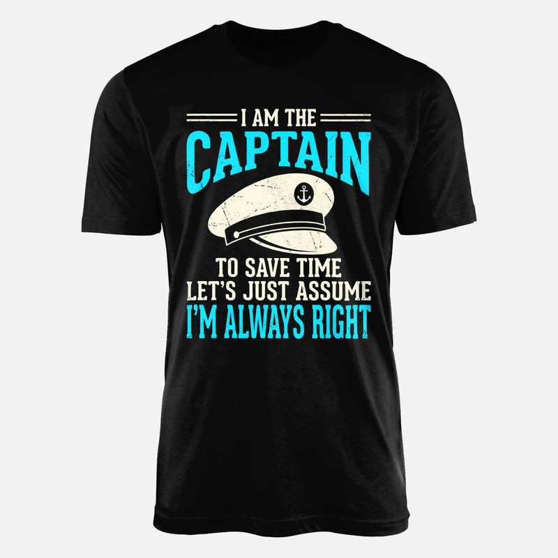Camisetas: Capit&aacute;n siempre tengo raz&oacute;n