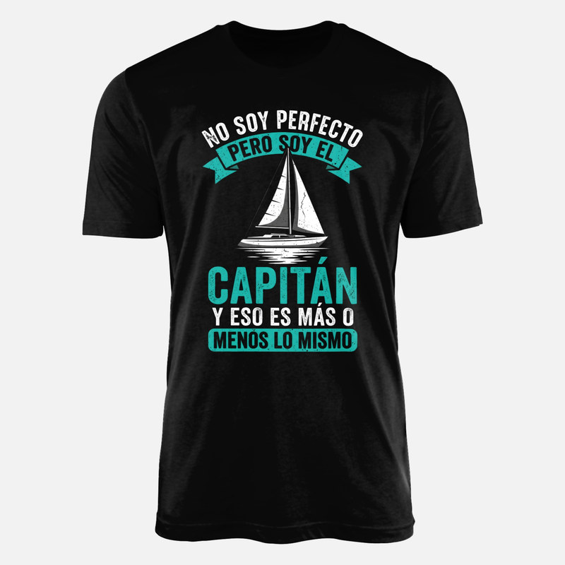 Camisetas: No soy perfecto pero soy el capit&aacute;n