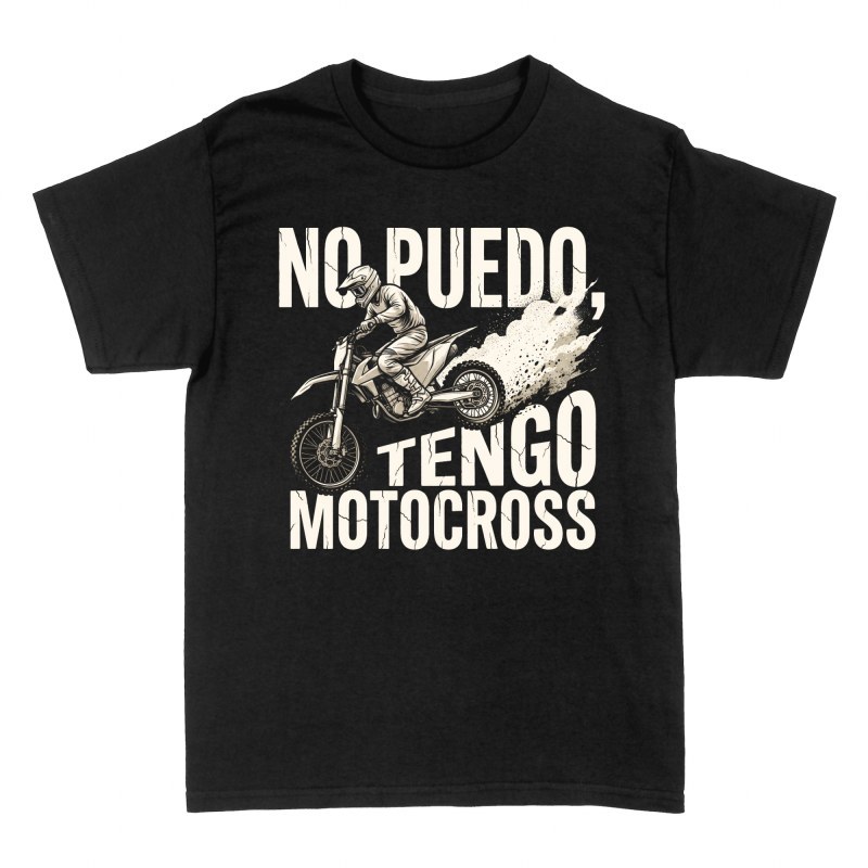 Camisetas: No puedo tengo motocross