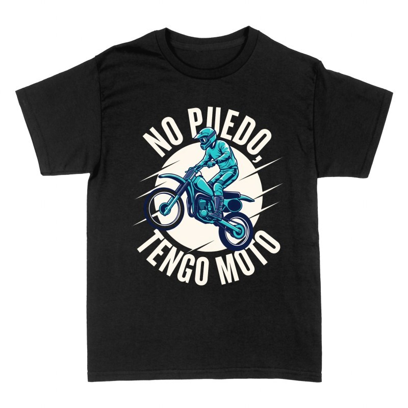 Camisetas: No puedo, tengo moto