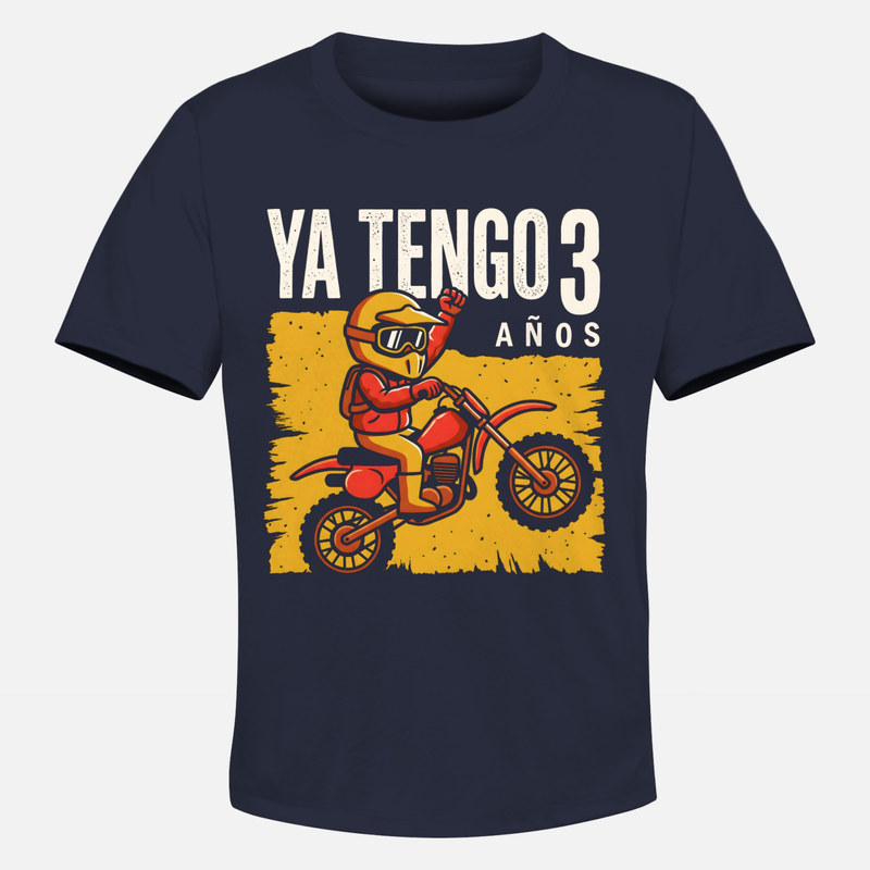 Camisetas: Ya tengo 3 a&ntilde;os motocross