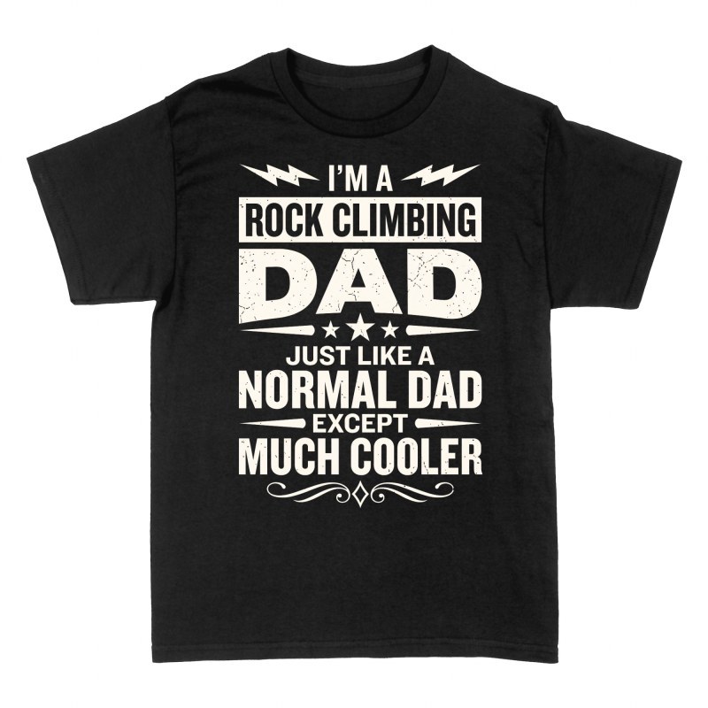 Camisetas: Pap&aacute; escalador mucho m&aacute;s genial