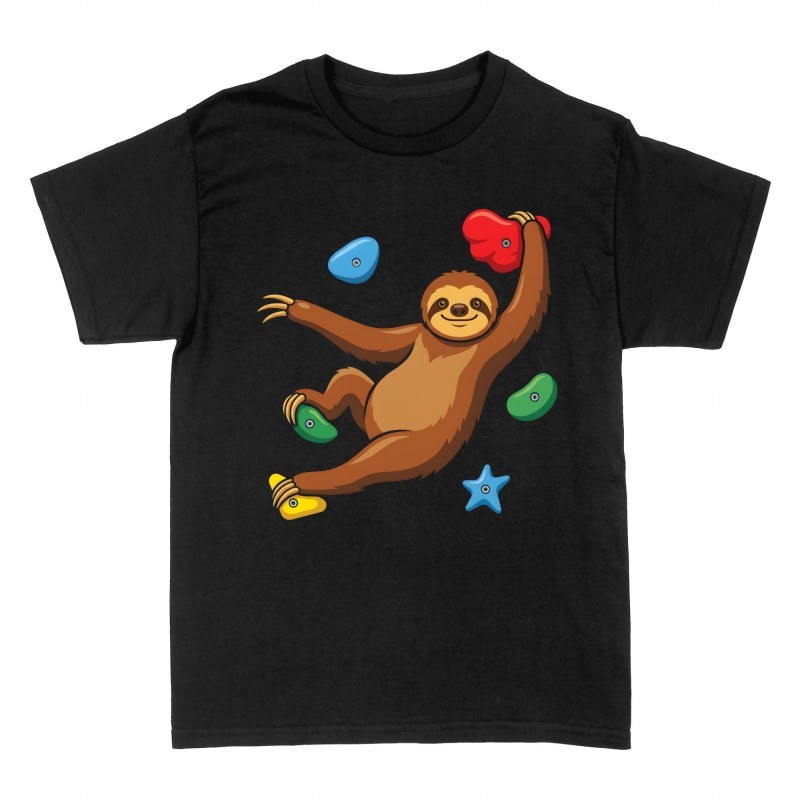 Camisetas: Perezoso en roc&oacute;dromo