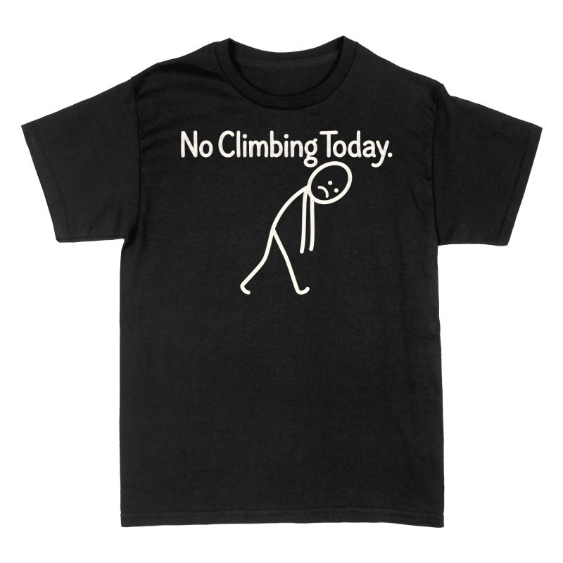 Camisetas: Hoy no se escala triste