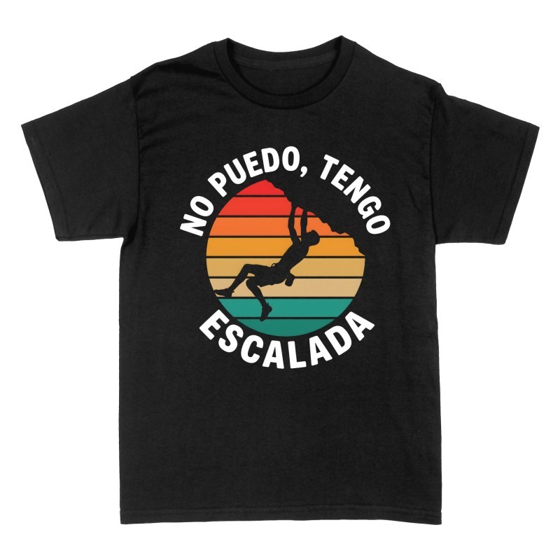Camisetas: No puedo, tengo escalada