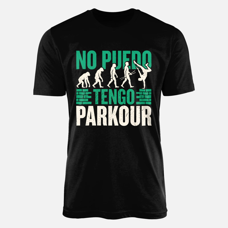 Camisetas: No puedo tengo parkour