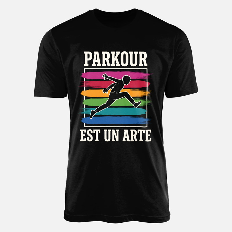 Camisetas: Parkour es un arte