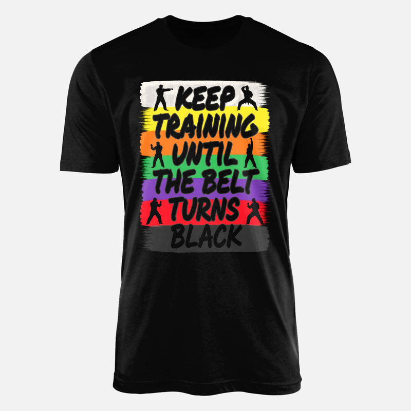 Camisetas: Entrena hasta ser cintur&oacute;n negro