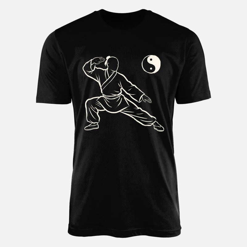 Camisetas: Tai chi y s&iacute;mbolo yin yang