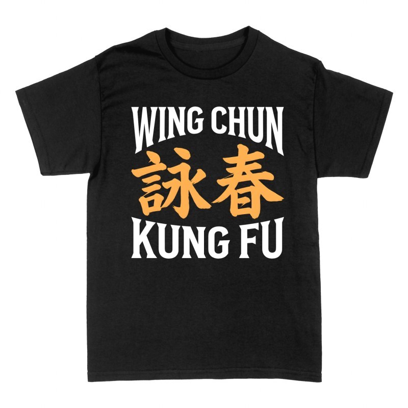 Camisetas: Caligraf&iacute;a Wing Chun Kung Fu
