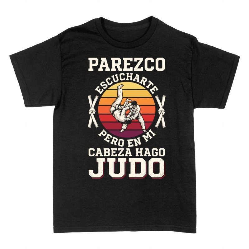 Camisetas: En mi cabeza hago judo