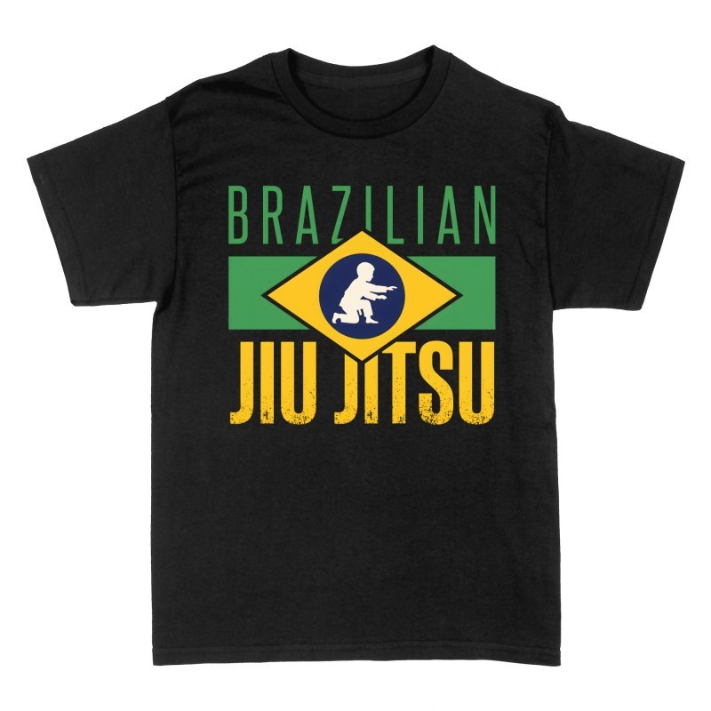 Camisetas: Ni&ntilde;o jiu-jitsu brasile&ntilde;o