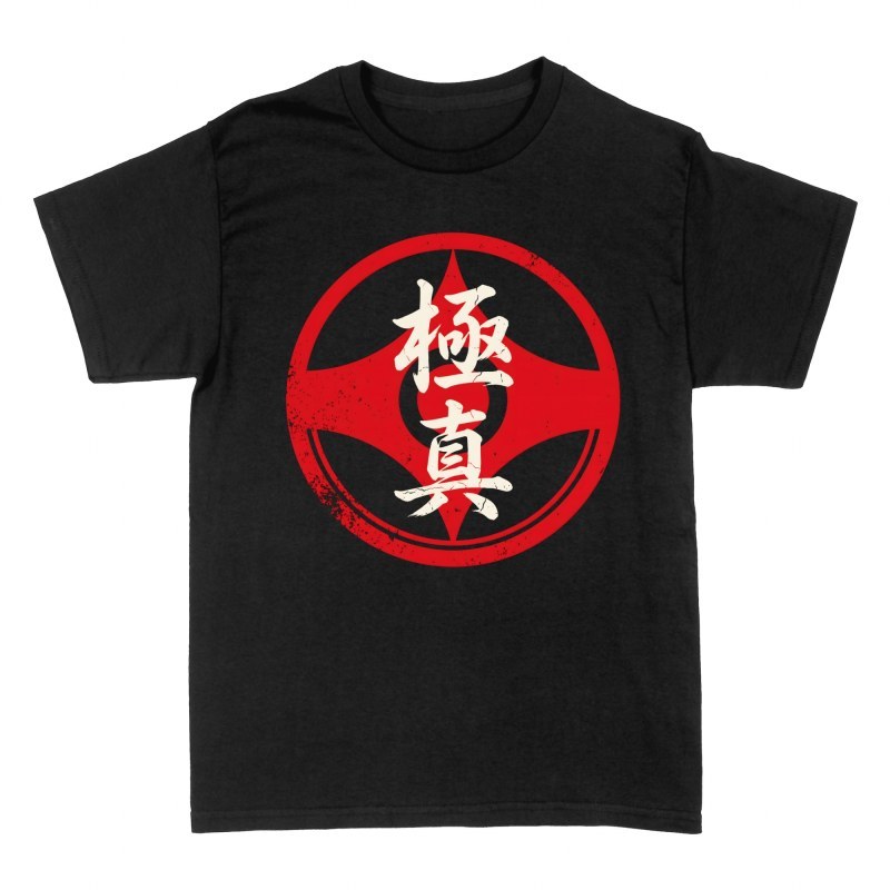 Camisetas: Emblema Kanku Kyokushin y kanji