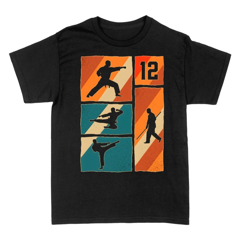 Camisetas: K&aacute;rate 12 a&ntilde;os vintage