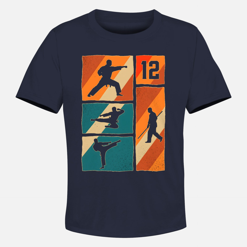 Camisetas: K&aacute;rate 12 a&ntilde;os vintage