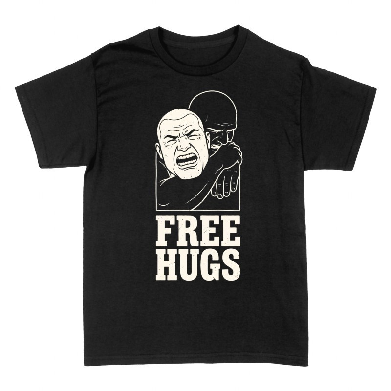 Camisetas: Abrazos gratis estrangulaci&oacute;n BJJ c&oacute;mic