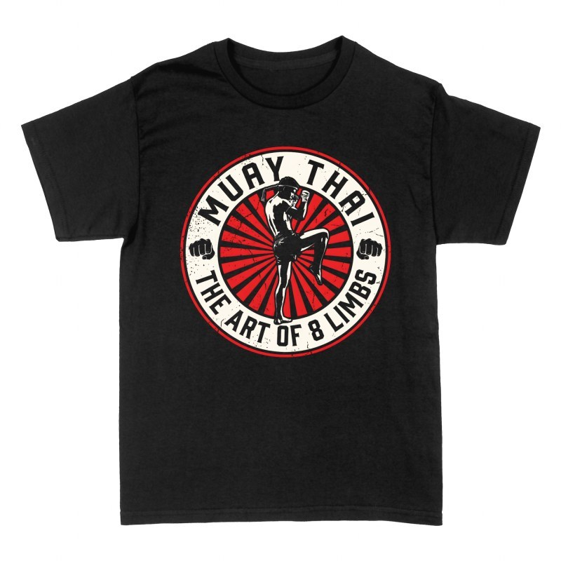 Camisetas: Muay Thai arte de las ocho extremidades
