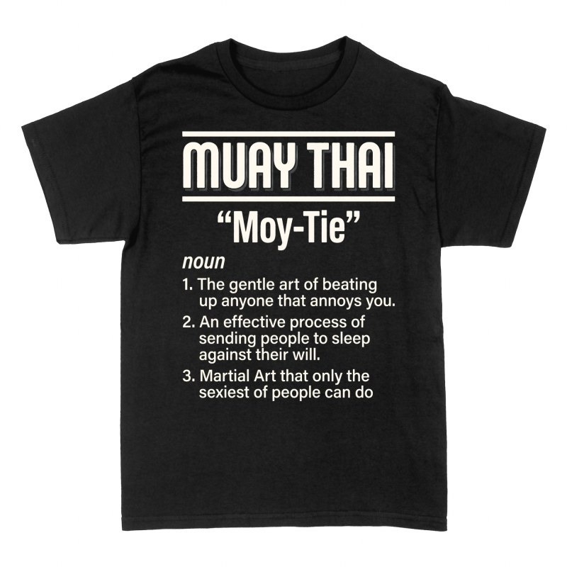 Camisetas: Definici&oacute;n divertida de Muay Thai