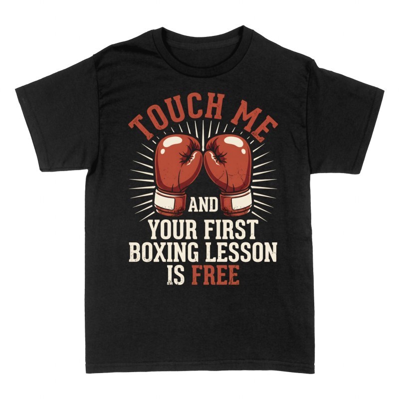 Camisetas: Guantes de boxeo primera clase gratis