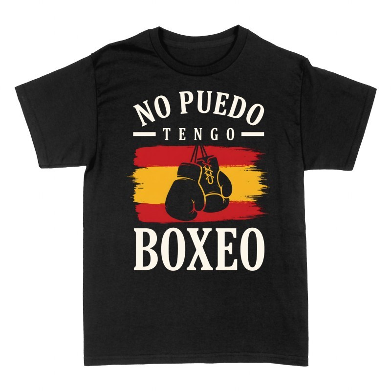 Camisetas: No puedo tengo boxeo Espa&ntilde;a
