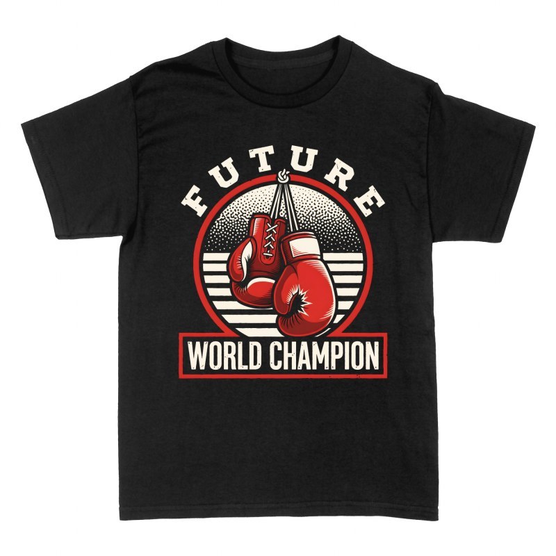 Camisetas: Guantes de boxeo futuro campe&oacute;n