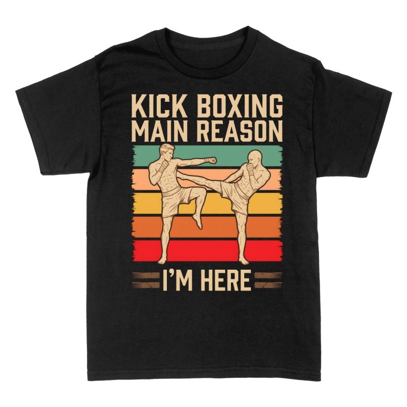 Camisetas: Kickboxing Mi Raz&oacute;n para Estar Aqu&iacute;