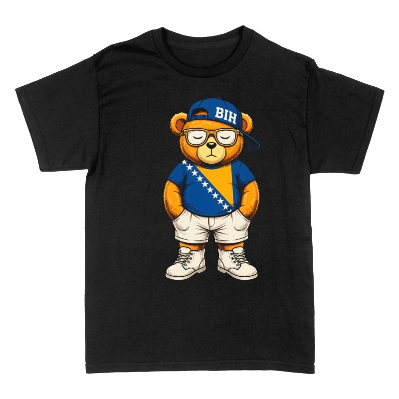 Camisetas: Oso urbano de Bosnia BiH