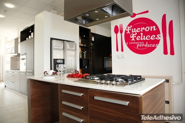 Decorar laa cocina con vinilos