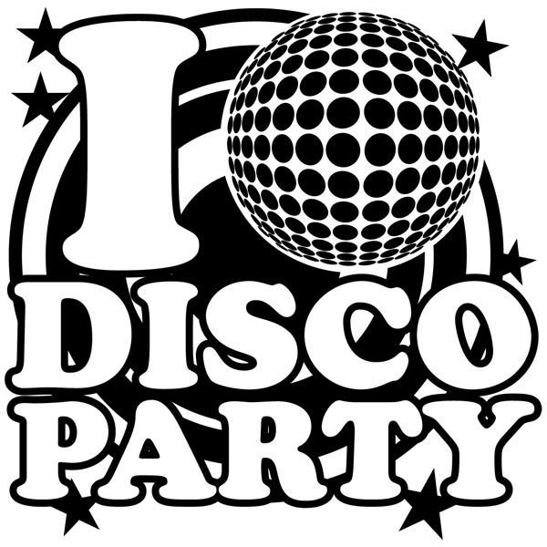 Vinilos Decorativos: Disco Party
