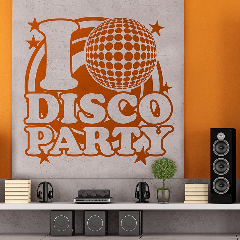 Vinilos Decorativos: Disco Party