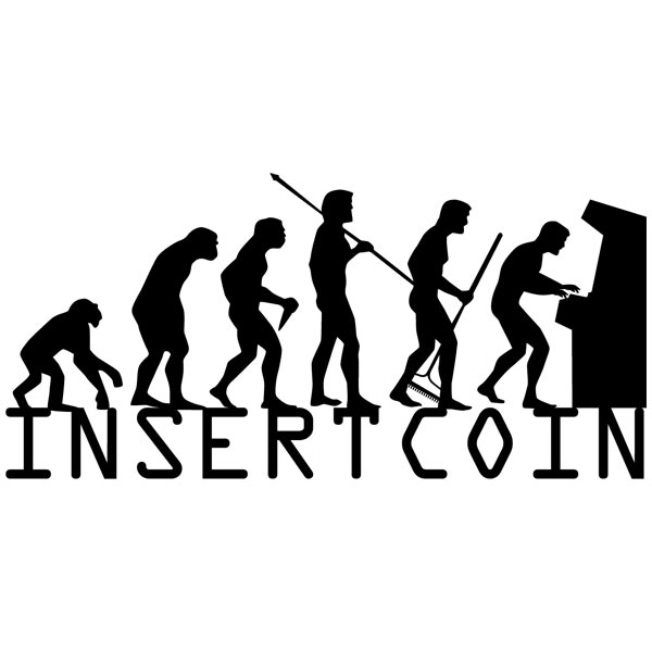 Vinilos Decorativos: Evolucion InsertCoin