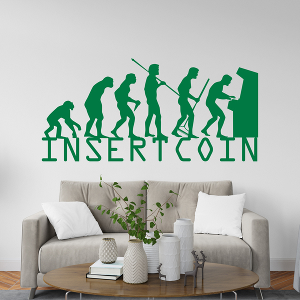 Vinilos Decorativos: Evolucion InsertCoin