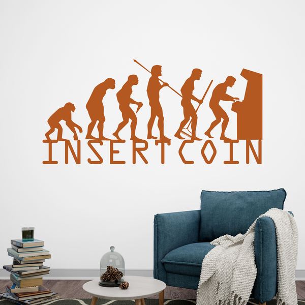 Vinilos Decorativos: Evolucion InsertCoin