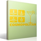 Vinilos Decorativos: Cóctel Cosmopolitan 3