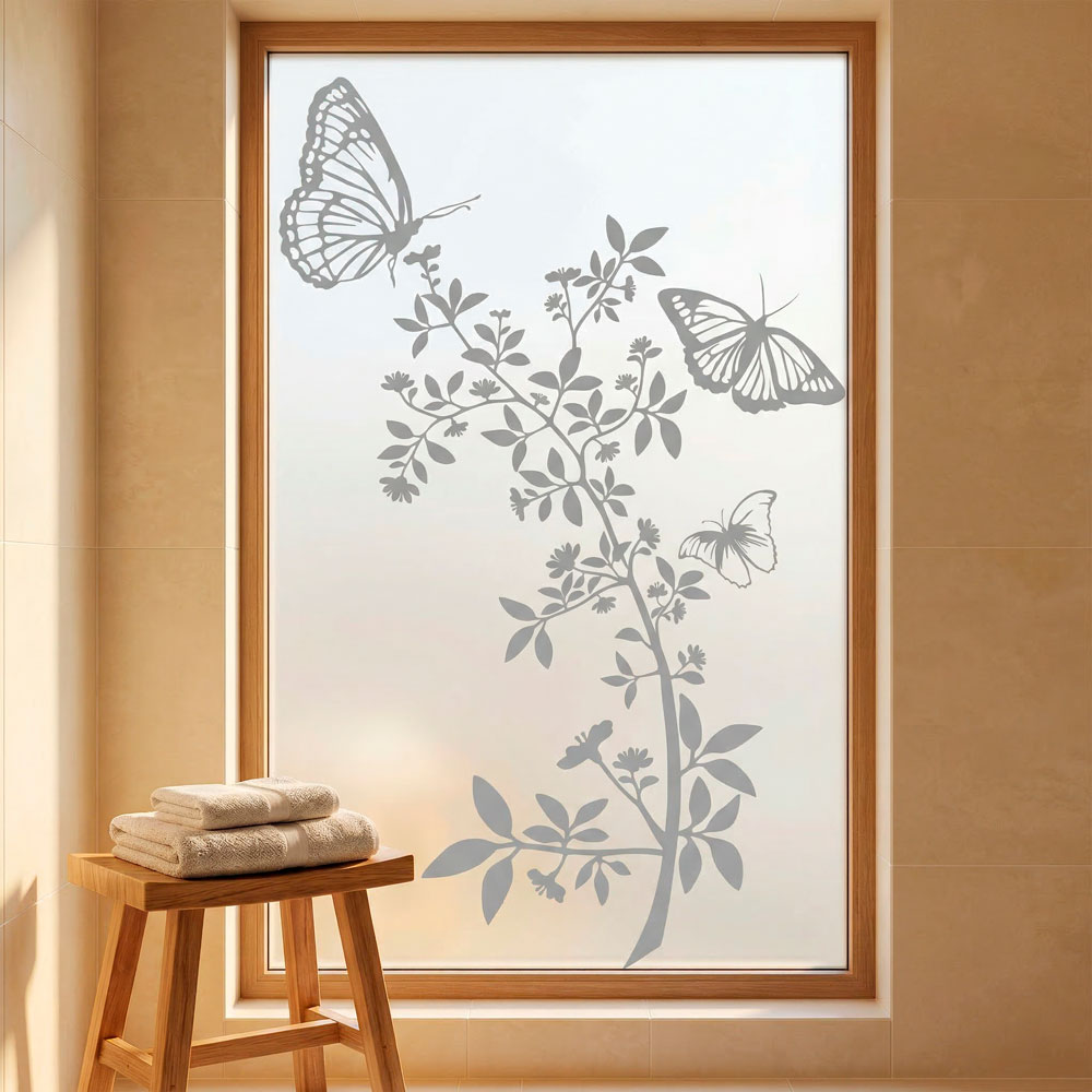 Vinilos Decorativos: Floral Atzureus