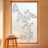 Vinilos Decorativos: Floral Atzureus 11