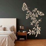 Vinilos Decorativos: Floral Atzureus 16