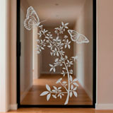 Vinilos Decorativos: Floral Atzureus 18