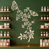 Vinilos Decorativos: Floral Atzureus 5