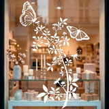 Vinilos Decorativos: Floral Atzureus 8