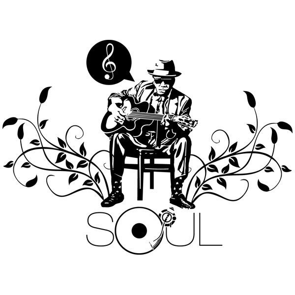 Vinilos Decorativos: Soul, John Lee Hooker