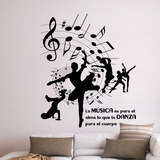 Vinilos Decorativos: Música y Danza 2