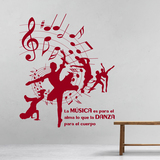 Vinilos Decorativos: Música y Danza 3