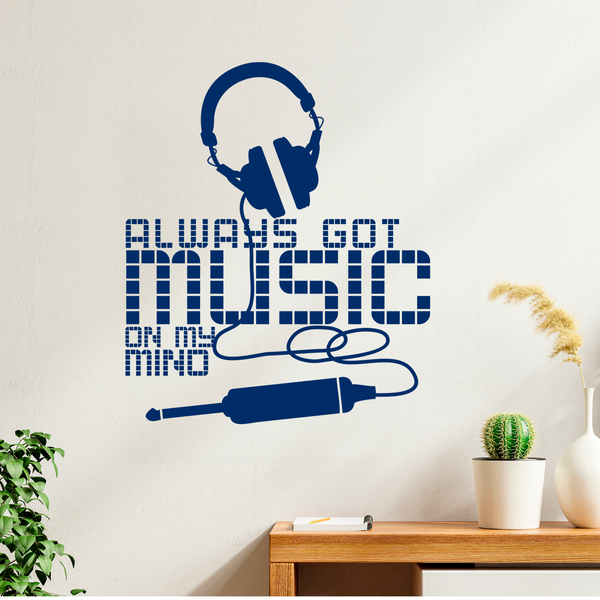 Vinilos Decorativos: Always got music on my mind