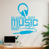 Vinilos Decorativos: Always got music on my mind 3