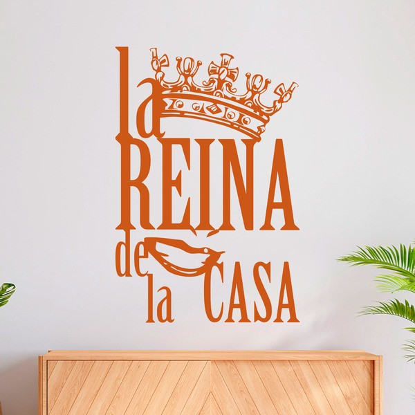 Vinilos Decorativos: La Reina de la Casa