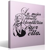 Vinilos Decorativos: Marilyn Monroe Tentación 5